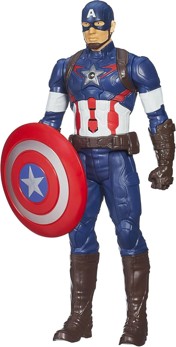 Marvel Avengers Age of Ultron Titan Hero Tech Captain America Figure - 12 inch
