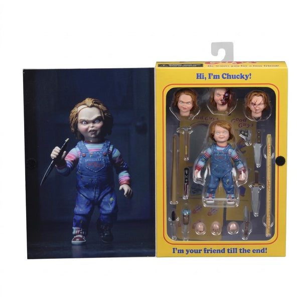 Neca - Horror Chucky 8" Ultimate Actionfigur Good Guys He Want You For a Friend