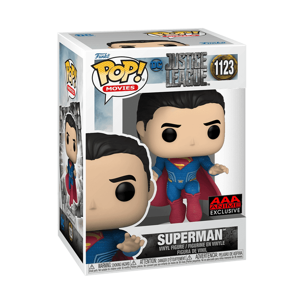 Funko - Pop! Heroes: Justice League- Superman with Chase