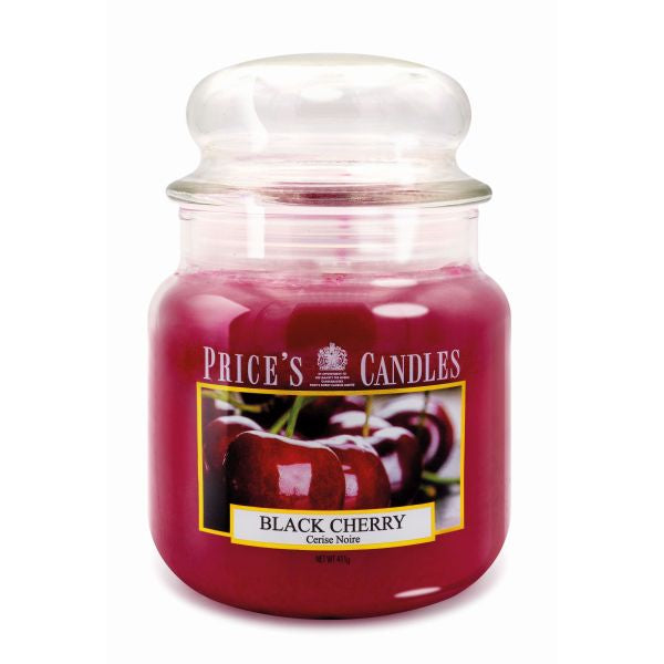 Prices M Scented Candle Jar 411G Burntime 90H Black Cherry