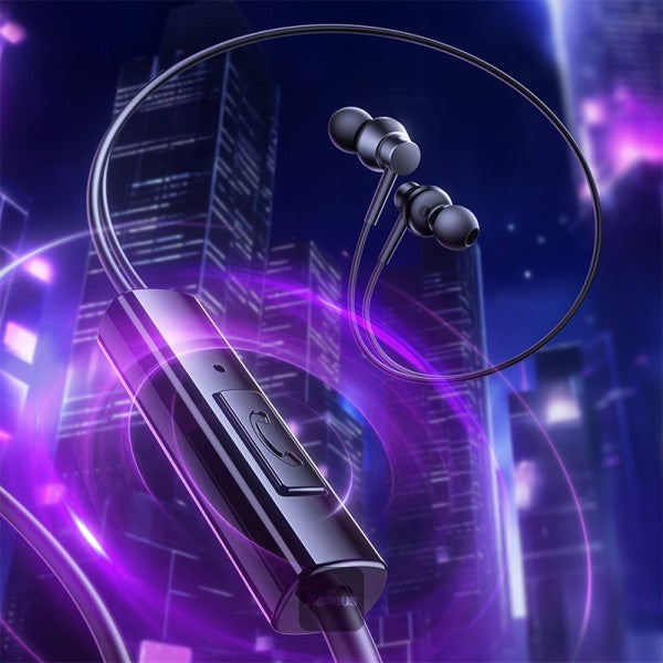 Baseus - Baseus Encok Hz11 Wired Earphones Cluster Black