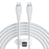 Baseus Pudding Series Fast Charging Cable Type-C To Type- C 100W 2M Stellar White