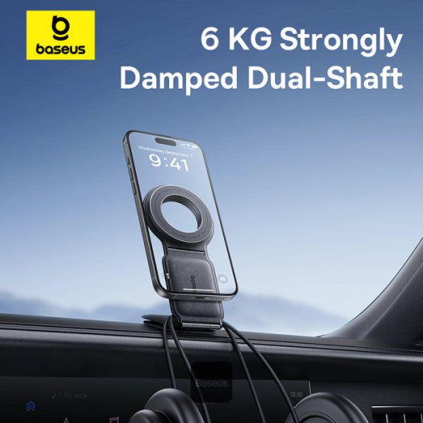Baseus - Os-Baseus Primetrip Series C02 Mega Magnetic Car Mount Stick-On Version Cluster Black