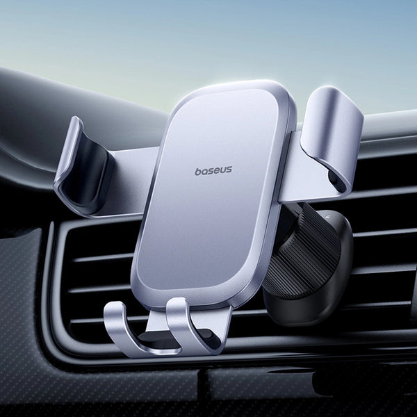 Baseus - Os-Baseus Metal Age Go Gravity Car Mount Air Outlet Version Space Grey