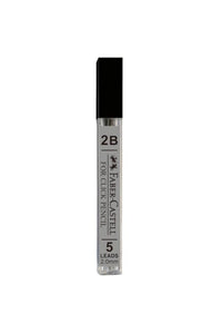 Faber-Castell 2 mm Pencil Leads, 2B, Refills for Click Pencil