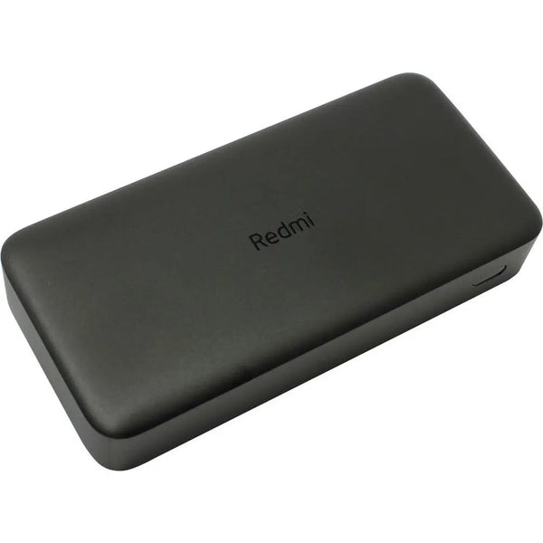 Xiaomi - Redmi 20000mAh 18W Fast Charge Power Bank - Black