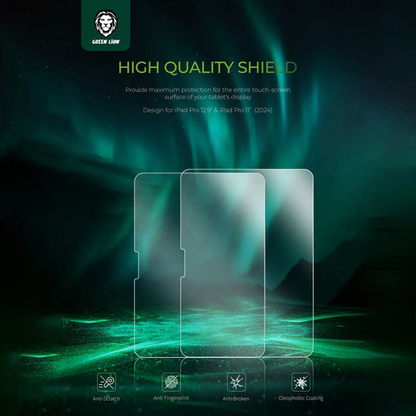 Green Lion Ipad Screen Guard 13”- Clear