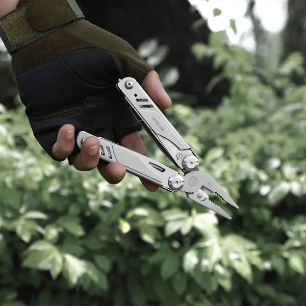 Green Lion Multi-Plier X 15 In 1 Multi Tool Kit - Silver