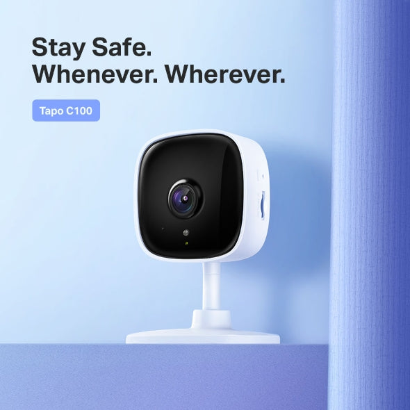 Tapo - Tapo C100 Home Security Wi-Fi Camera