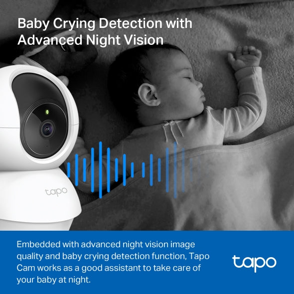 Tapo - Tapo C200 / Pan/Tilt Home Security Wi-Fi Camera
