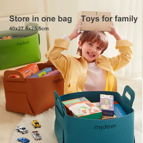 Mideer Toy Storage Bag - Beige