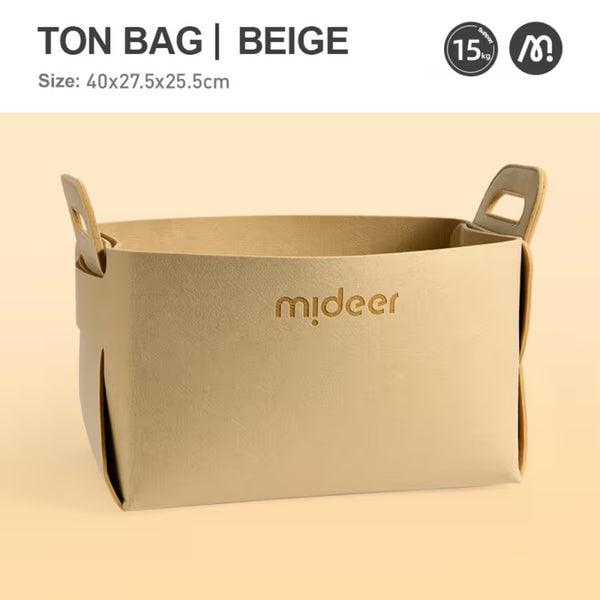 Mideer Toy Storage Bag - Beige