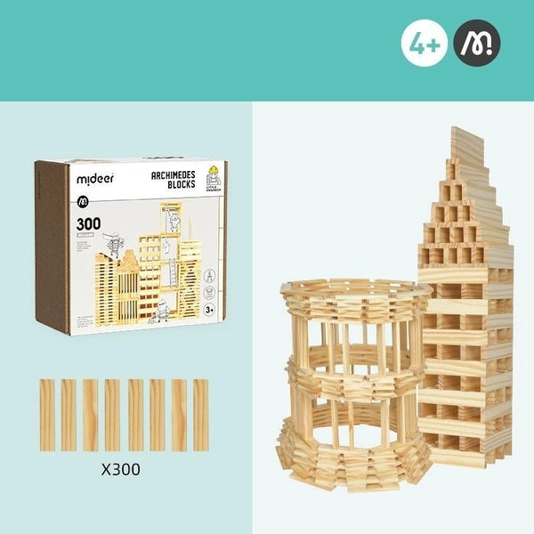 Mideer - City Blocks Log Color 300P