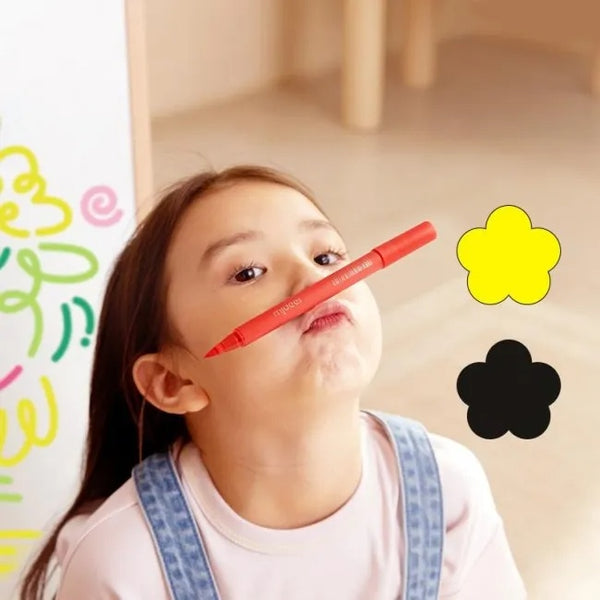 Mideer - Mideer - Acrylic Markers - Ultra-Soft Nib (12 Colors)