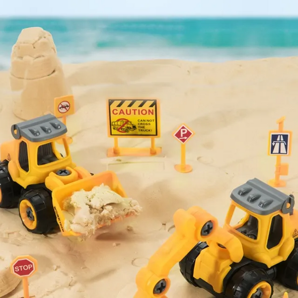 مجموعة بناء الرمل السحري القابل للتشكيل من ميدير - Mideer Magic Sand Engineering
