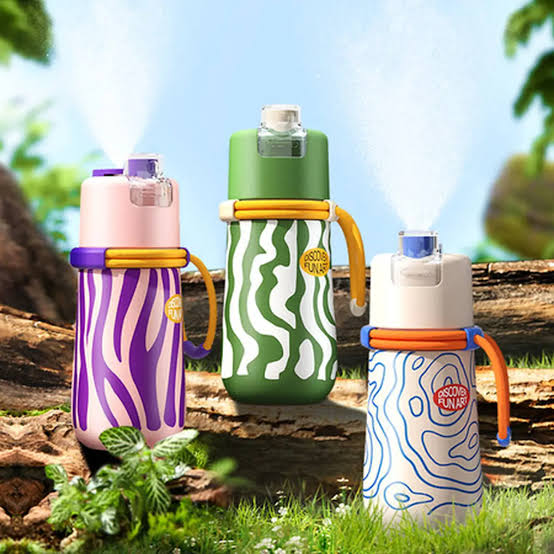 Mideer Portable Spray Cup - Sky Blue