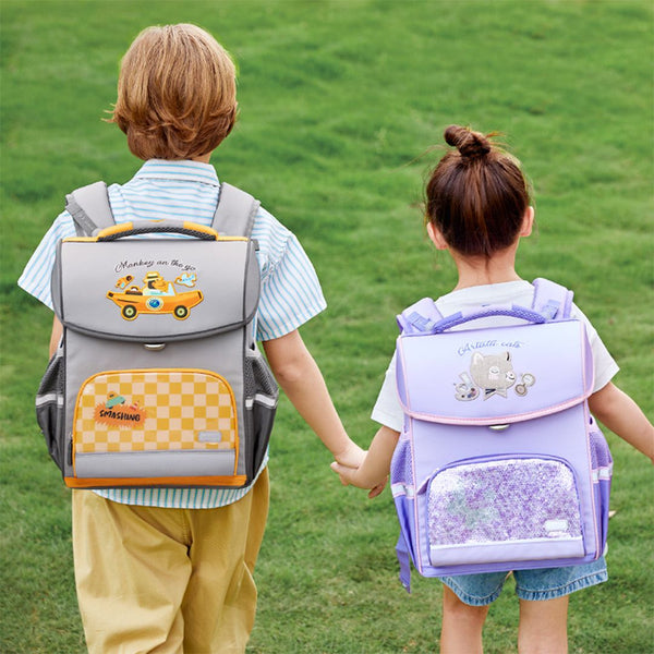 Mideer - Spinecare Kids Backpack - Car Traveling