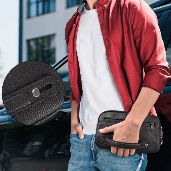 Wiwu - Alpha Anti-Theft Clutch Bag - Black