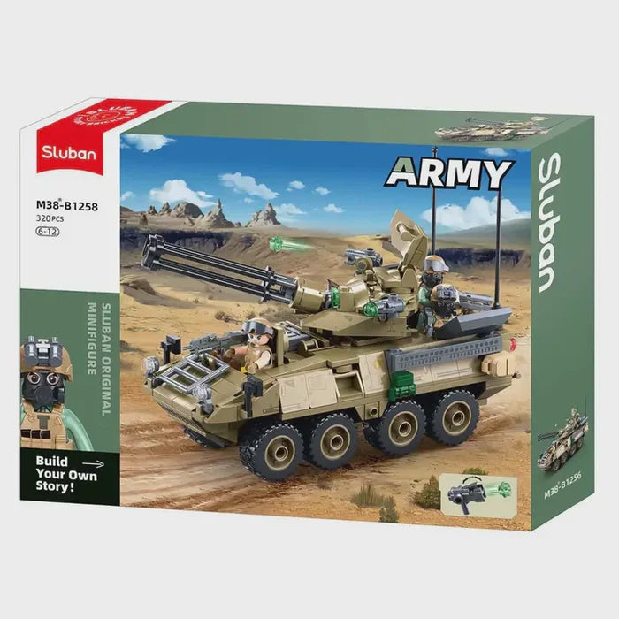 Sluban - الجيش - Oef - Stryker Ads 310 قطعة