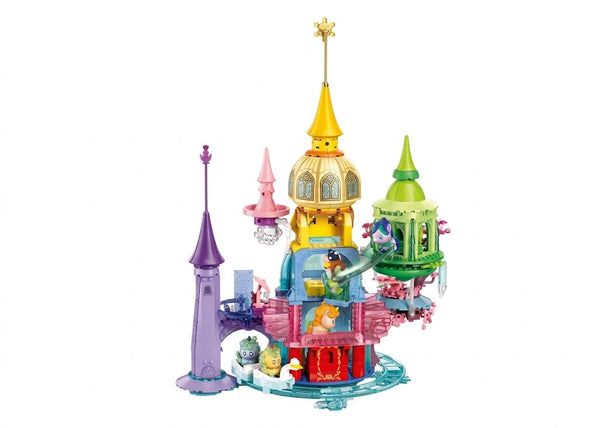 Sluban - Girls Dream-Unicorn Rainbow Castle 901 Pcs