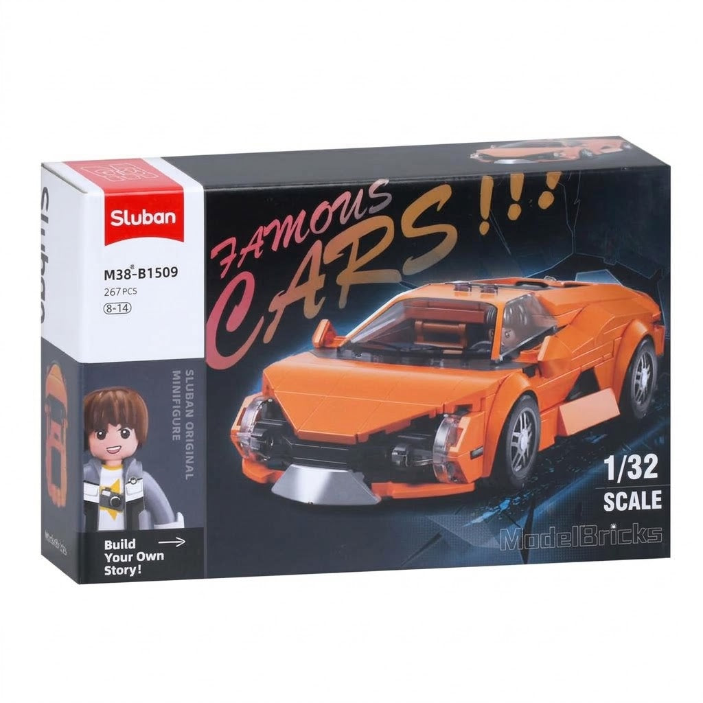 Sluban - Modelbricks Famous Cars 267 Pcs