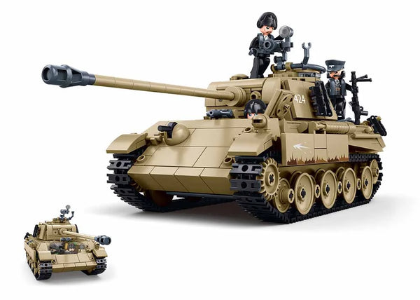 Sluban - Modelbricks Panther G Tank Scale 1/35 873 Pcs