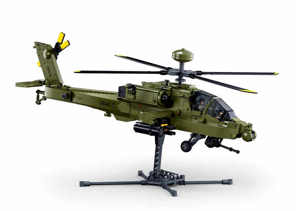 Sluban - Modelbricks 1/44 Ah-64D Apache 728 Pcs