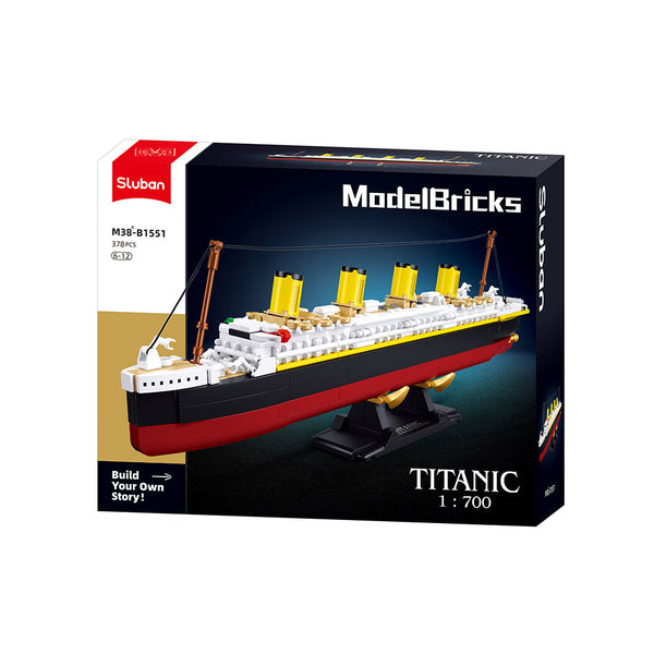 Sluban - Modelbricks- 1/700 Titanic 378 Pcs