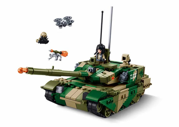 Sluban - Army ZTZ-99AS Main Battle Tank 1/45 391 Pcs