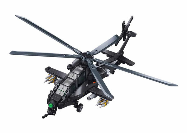 Sluban - Army WZ-10S Attack Helicopter 1/45 419Pcs