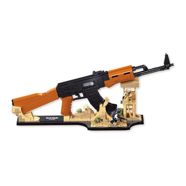 Sluban - Gun AK-47S 1/2 645 Pcs