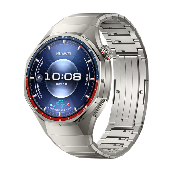 Huawei Watch GT 6 Pro 46mm Smartwatch, Sapphire Glass, ECG, GPS, Titanium