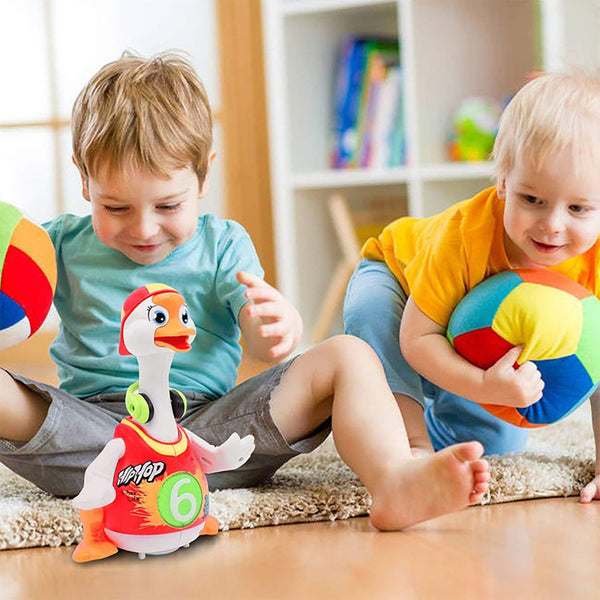 Hola - Dancing Baby Waddling Goose / Red