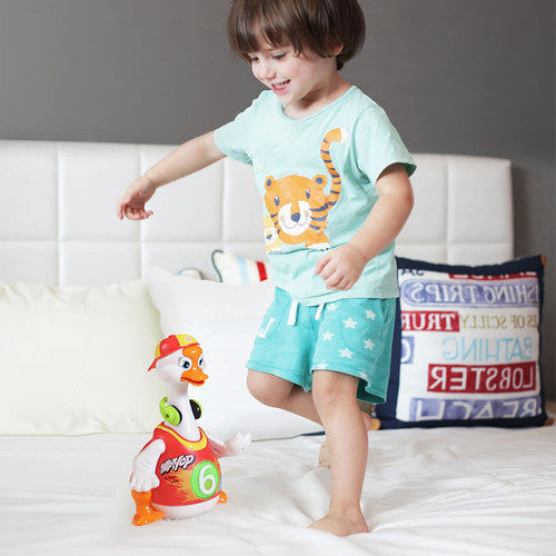 Hola - Dancing Baby Waddling Goose / Red