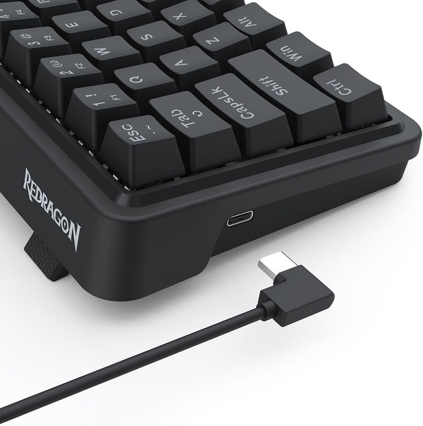 Redragon IRONGUARD,61-key wired keyboard Black