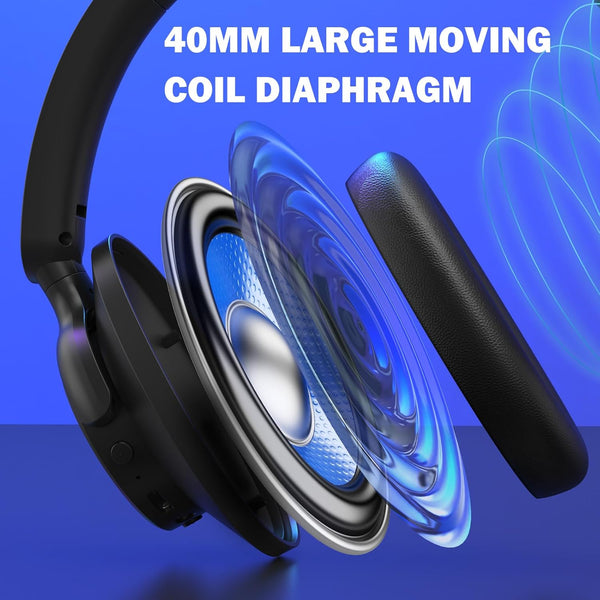 VibeCore, BT&wired headset,black