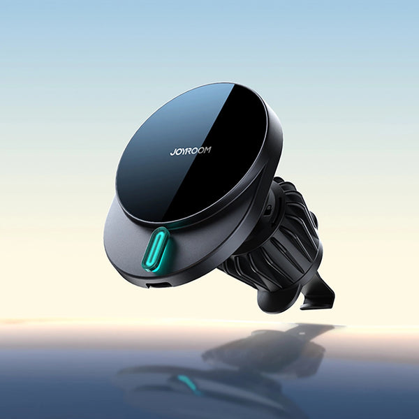 Joyroom - Magnetic Wireless Car Charger Holder - Black