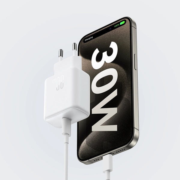 Joyroom - PD 30W Charger - White (EU)