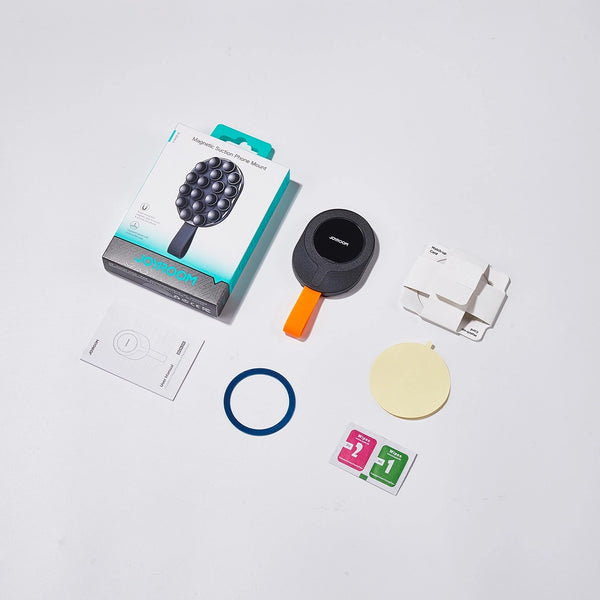 Joyroom Magnetic Suction Cup Phone Mount - Silicone Phone Grip Holder