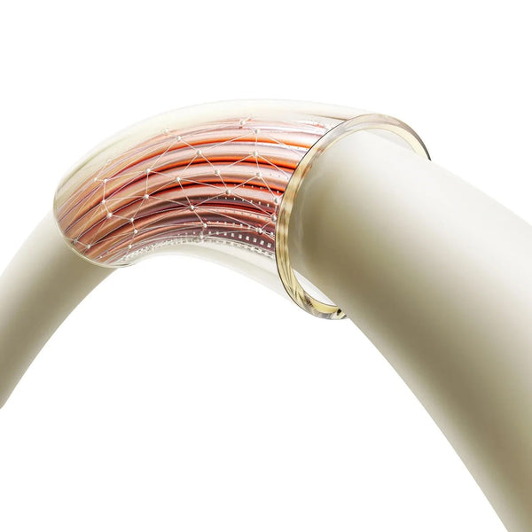 Joyroom - 30W self luminous Liquid Silicone Fast Charging Cable (Type-C to Lightning) 1.2m - Beige