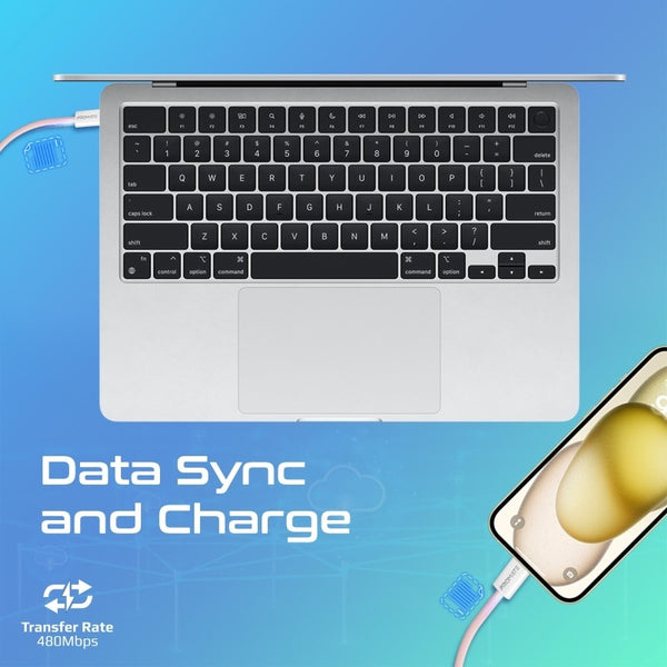Promate Ecoline-Cc200.Black, Usb-C Cable