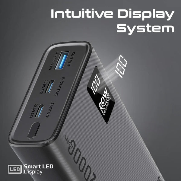Promate Bolt-20Pd.Black, Power Bank