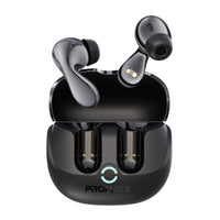 Promate Baton High-Definition Hybrid ANC TWS Earbuds with IntelliTouch - Black