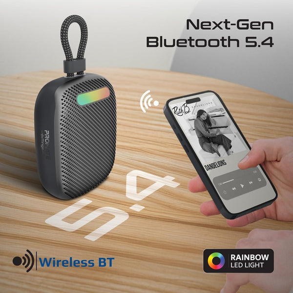 Promate Tingz.Black, Wireless Speaker