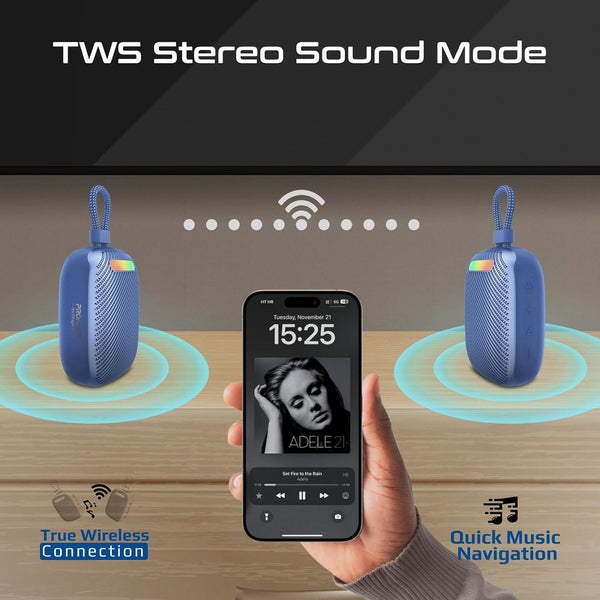 Promate Tingz.Blue, Wireless Speaker