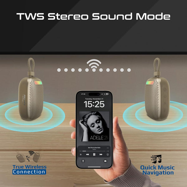 Promate Tingz.Titanium, Wireless Speaker