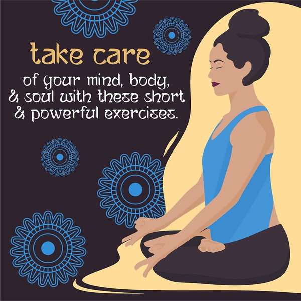 Namaste Mindfulness Cards - Stress & Anxiety Relief, Meditation Cards - Self Care Gifts For Women - Mss Inc