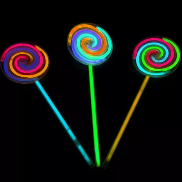 Halloween - Light-Up Lollipop-Shaped Wand