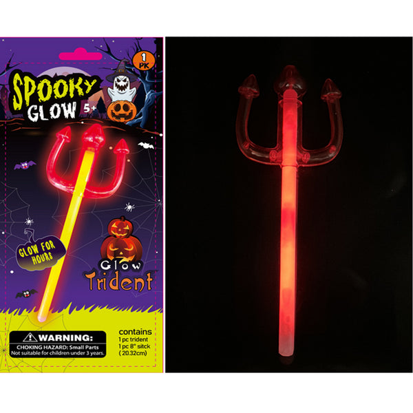 Halloween - Light-Up Pumpkin And Devil Wands