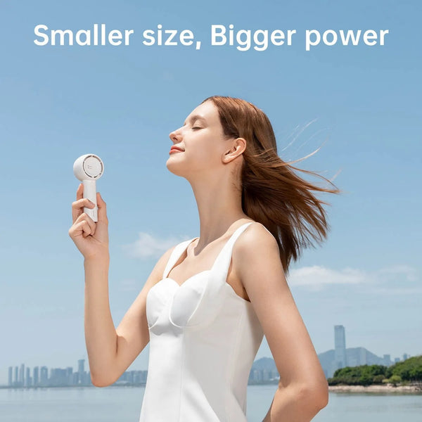 Portable Fan Handheld Fan Life5(4500Nah) - White